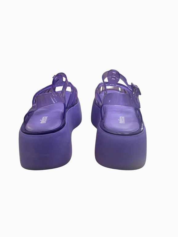 MELISSA POSSESSION JELLY PLATFORM SANDAL SIZE: 9