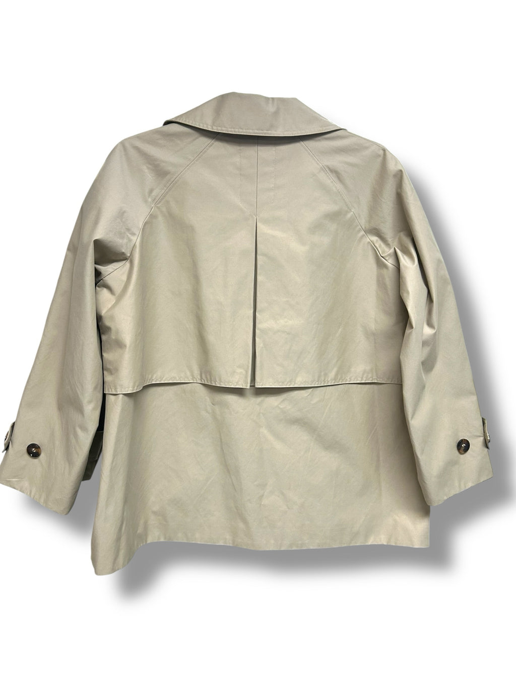 BARBOUR MAISY SHOWERPROOF DOUBLE BREASTED JACKET TAN KHAKI SIZE US 10 - WEARHOUSE  CONSIGNMENT