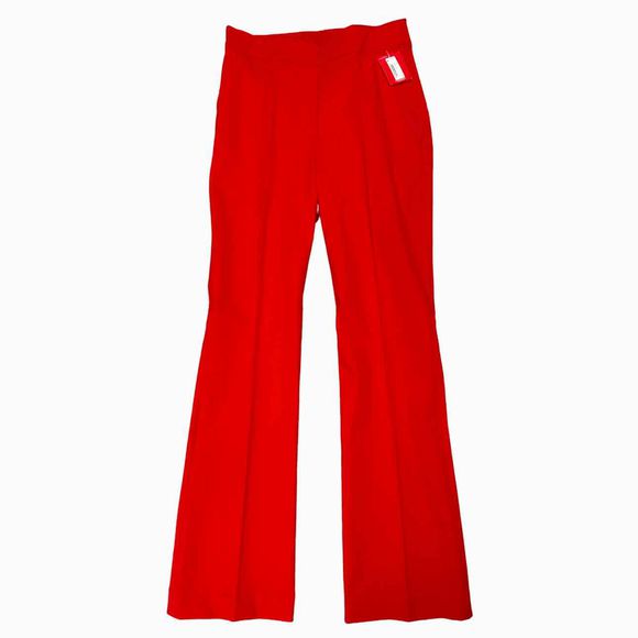 SPANX NWT! ON THE GO KICK FLARE RED PANT SIZE  SMALL TALL