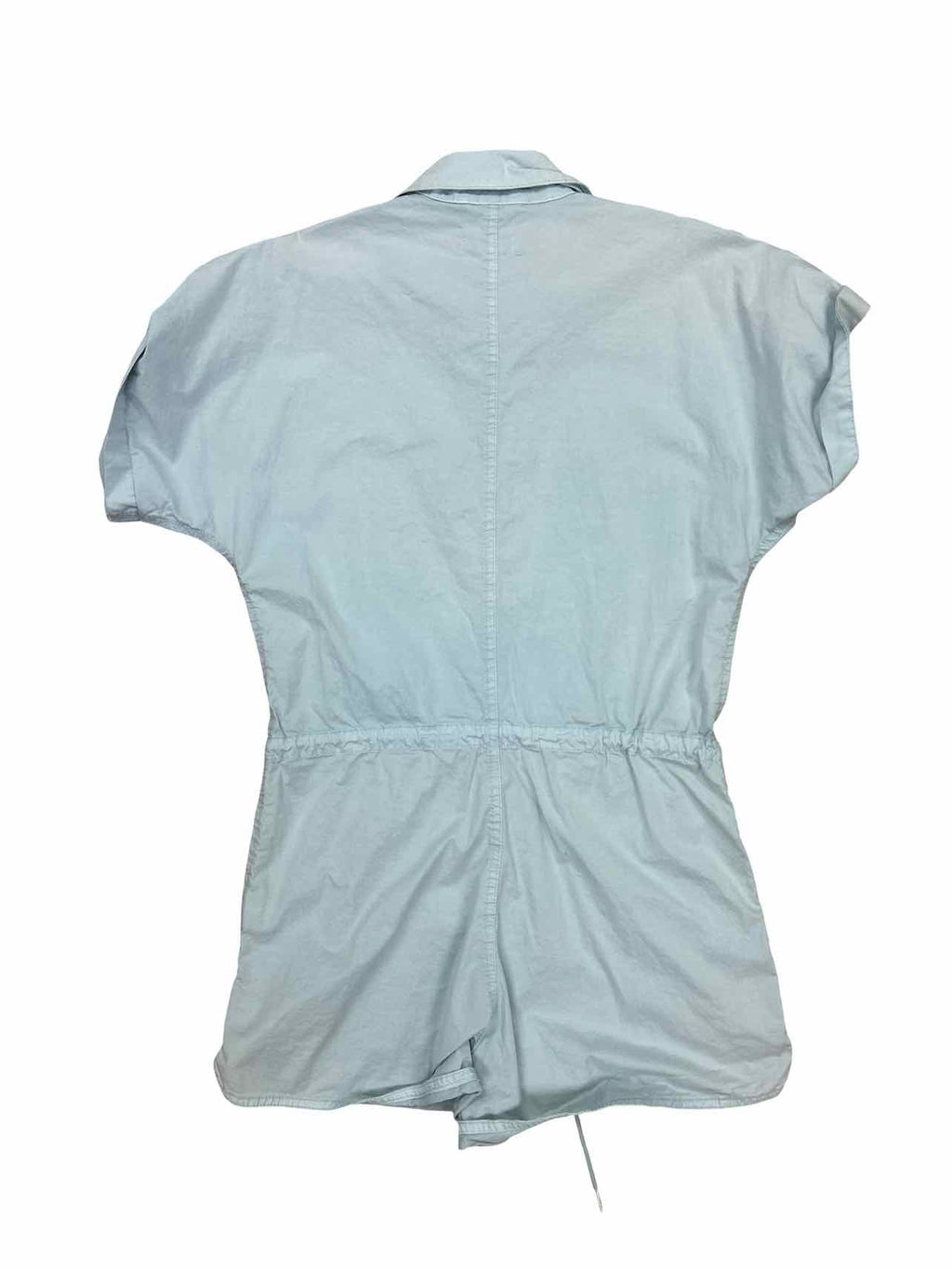 ANTHROPOLOGIE PISTOLA MEG DENIM ZIP ROMPER SIZE:XS
