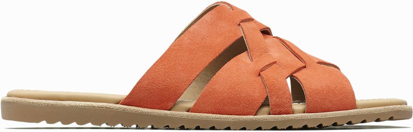 SOREL NIB! ELLA SLIDE IN ZING CORAL 10