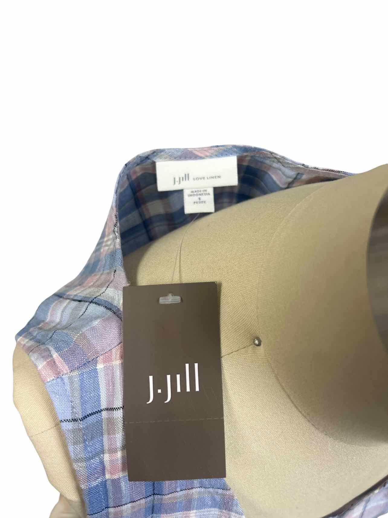 JJILL NWT LINEN PLAID MAXI SIZE: SP