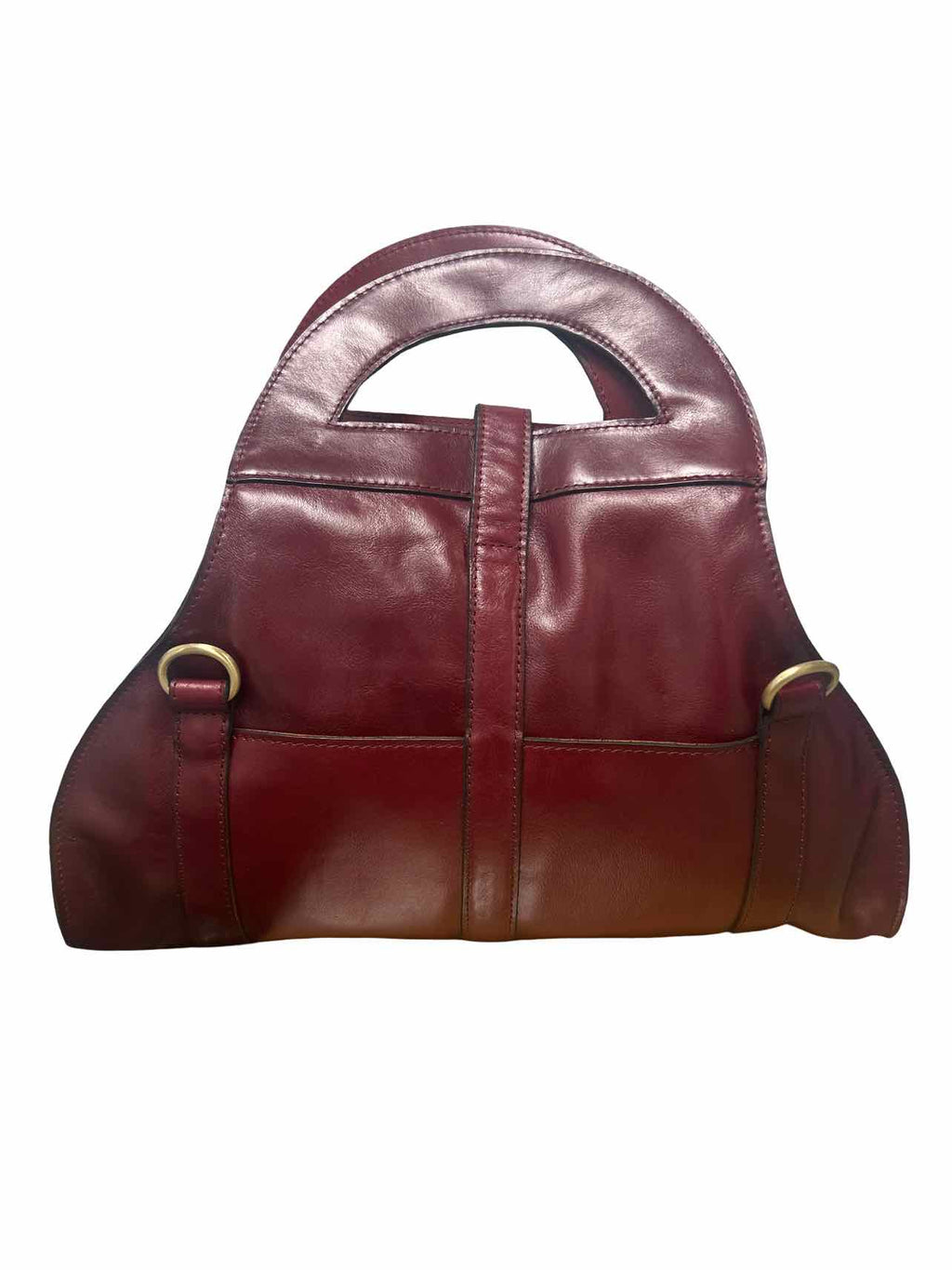 PATRICIA NASH NWT MILANIA CONVERTIBLE SATCHEL OXBLOOD