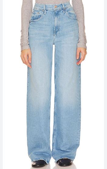 MOTHER HIGH WAISTED SPINNER ZIP HEEL NORWAY DUDE WASH JEANS SIZE 27