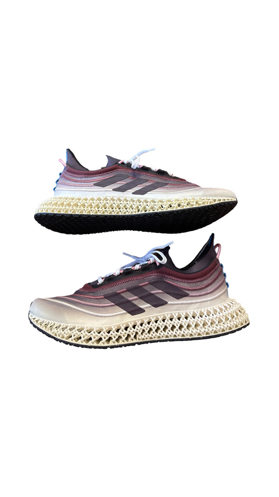 ADIDAS PARLEY X 4DFWD SNEAKER IN BURGUNDY/WHITE SIZE 14