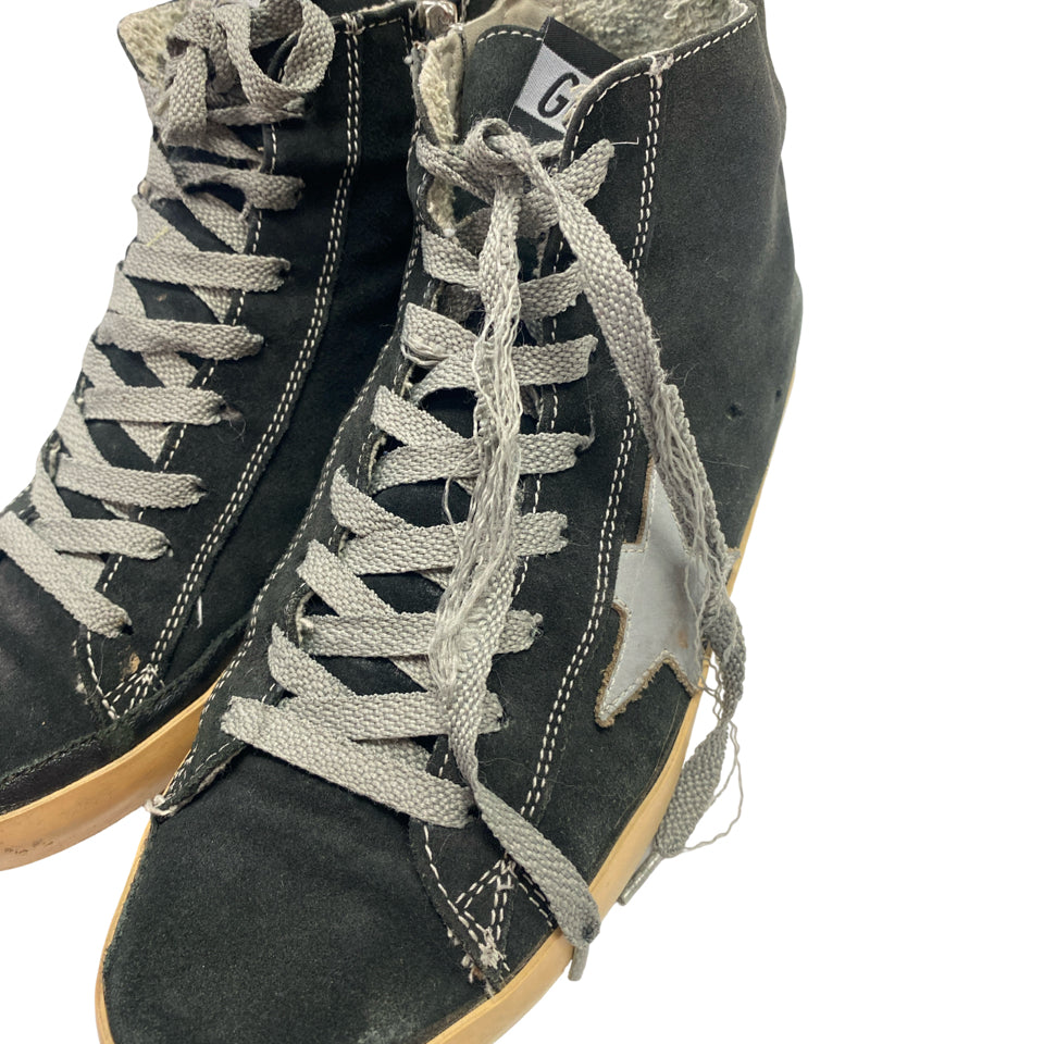 GOLDEN GOOSE FRANCY CANVAS HIGH TOP SNEAKER SIZE 39