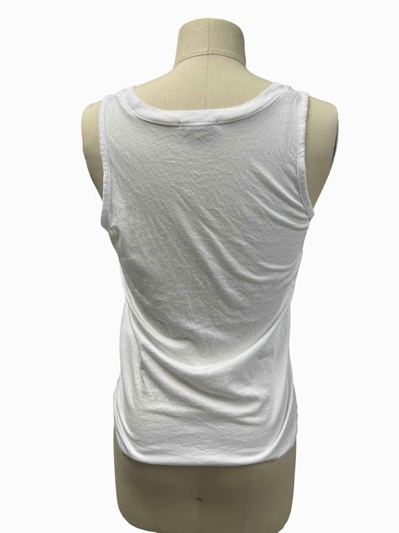 ANTHROPOLOGIE LEALLO JILDA DISTRESSED TANK SIZE: S