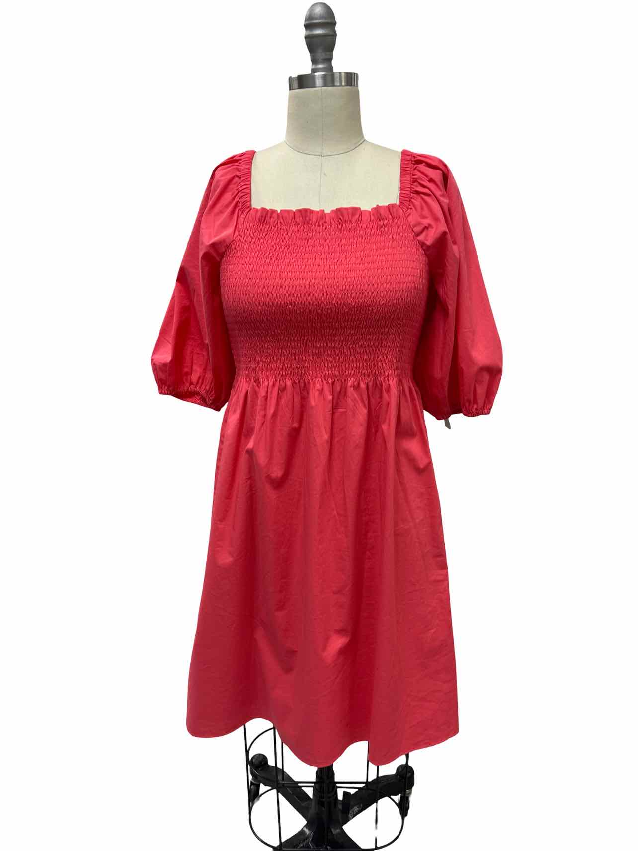 TRINA TURK MESQUITE PUFF SLEEVE SMOCK BODICE SIZE: M