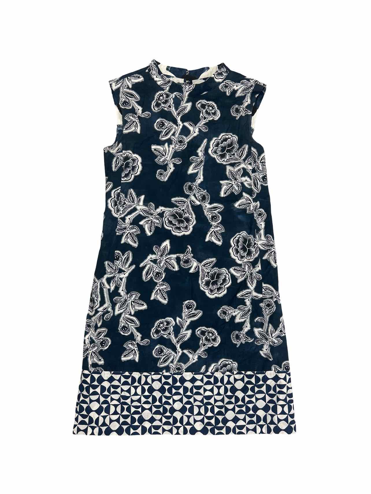 MAX MARA REVERSIBLE POPLIN SHIFT SLVS DRESS SIZE: 0