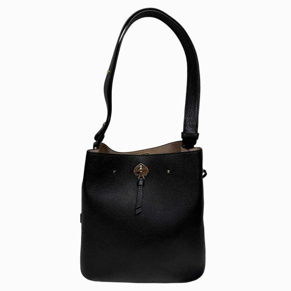 KATE SPADE MARTI BLACK BUCKET BAG -LARGE