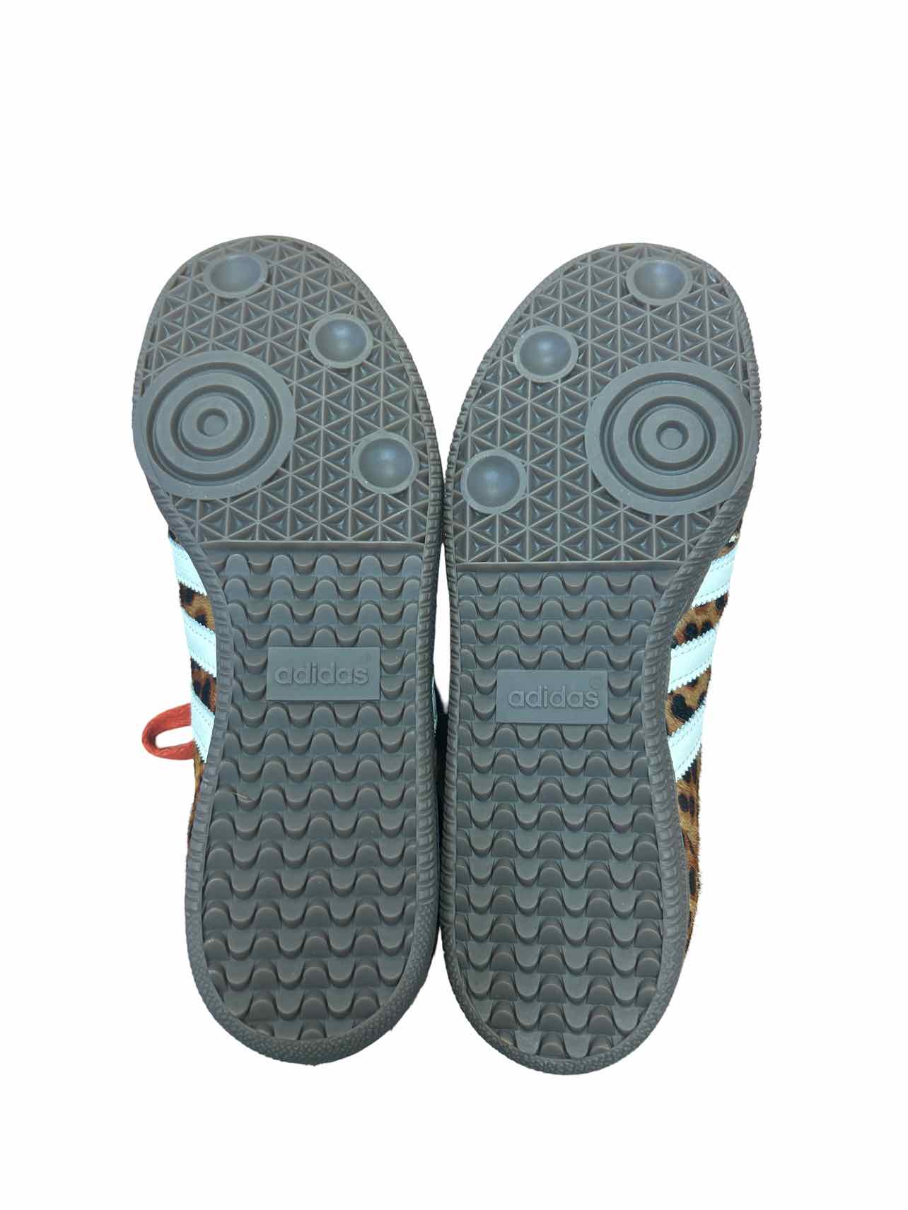 ADIDAS SAMBA OG RED LEOPARD SNEAKER SIZE: 7