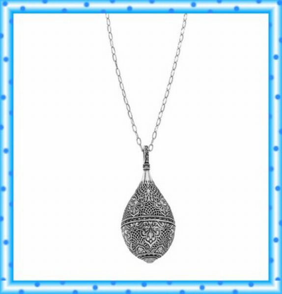 BRIGHTON SAHURI LANTERN TEARDROP PENDANT NECKLACE