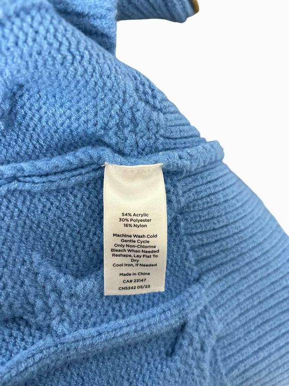 TALBOTS SNWT CABLE KNIT ZIP UP SIZE: 2X