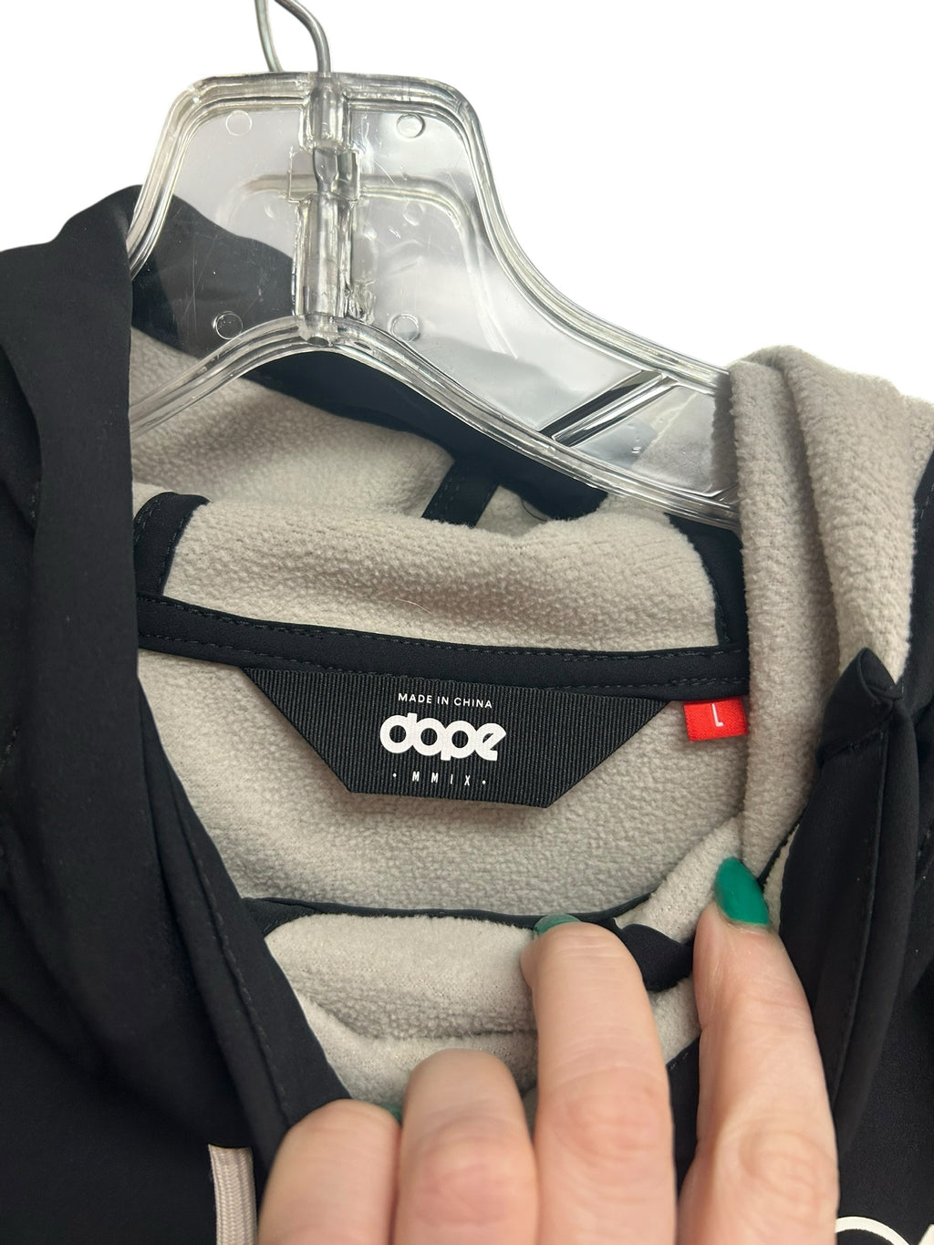 DOPE YETI SNOWBOARD SUMMIT BLACK MEN'S JACKET SIZE LARGE