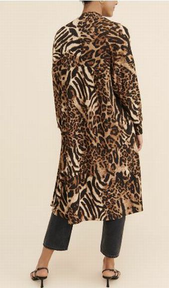 COLDESINA MIMI REVERSIBLE LEOPARD DUSTER - WEARHOUSE  CONSIGNMENT