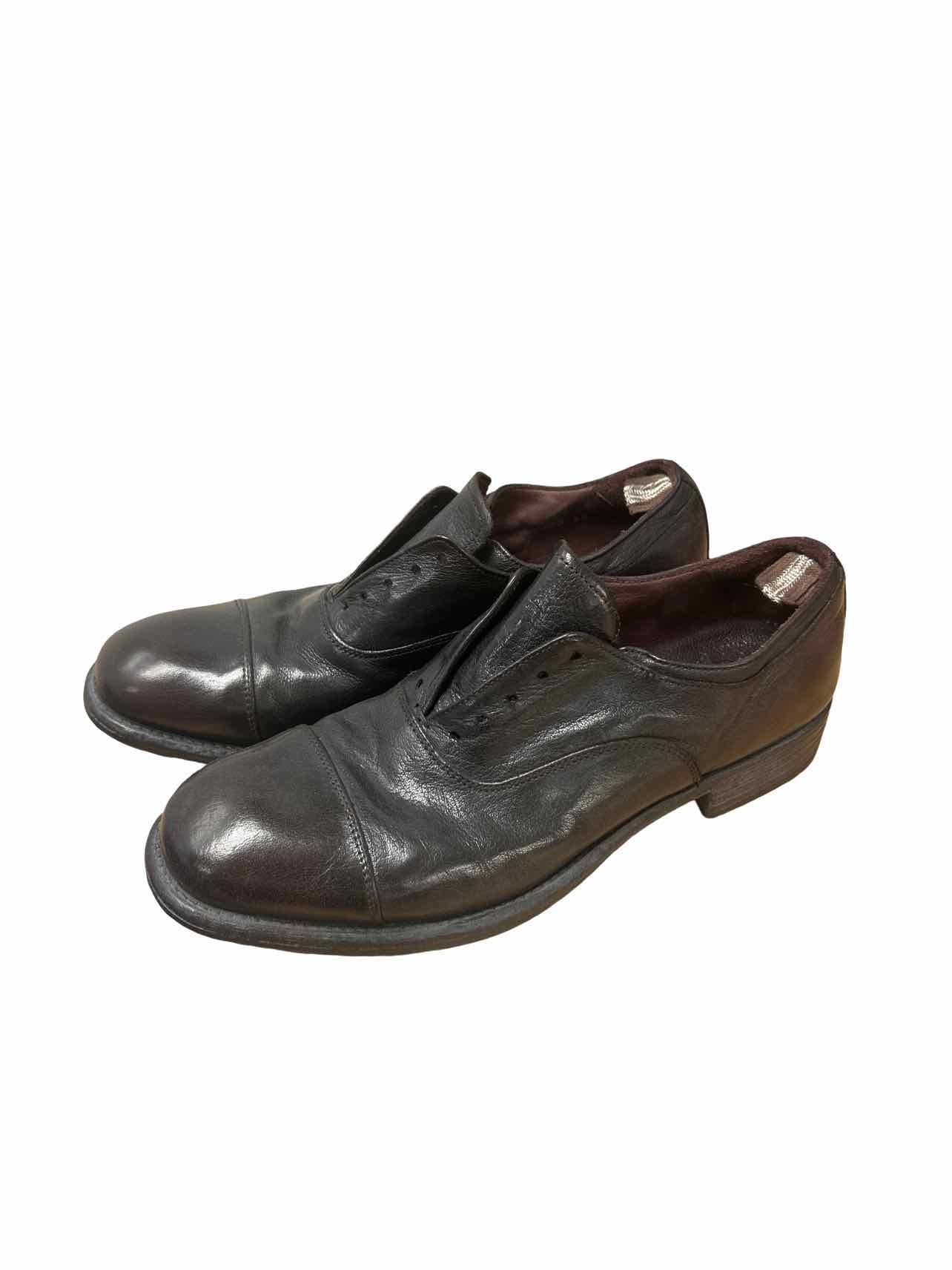 OFFICINE CREATIVE SLIP ON CAP TOE OXFORD SIZE: 38
