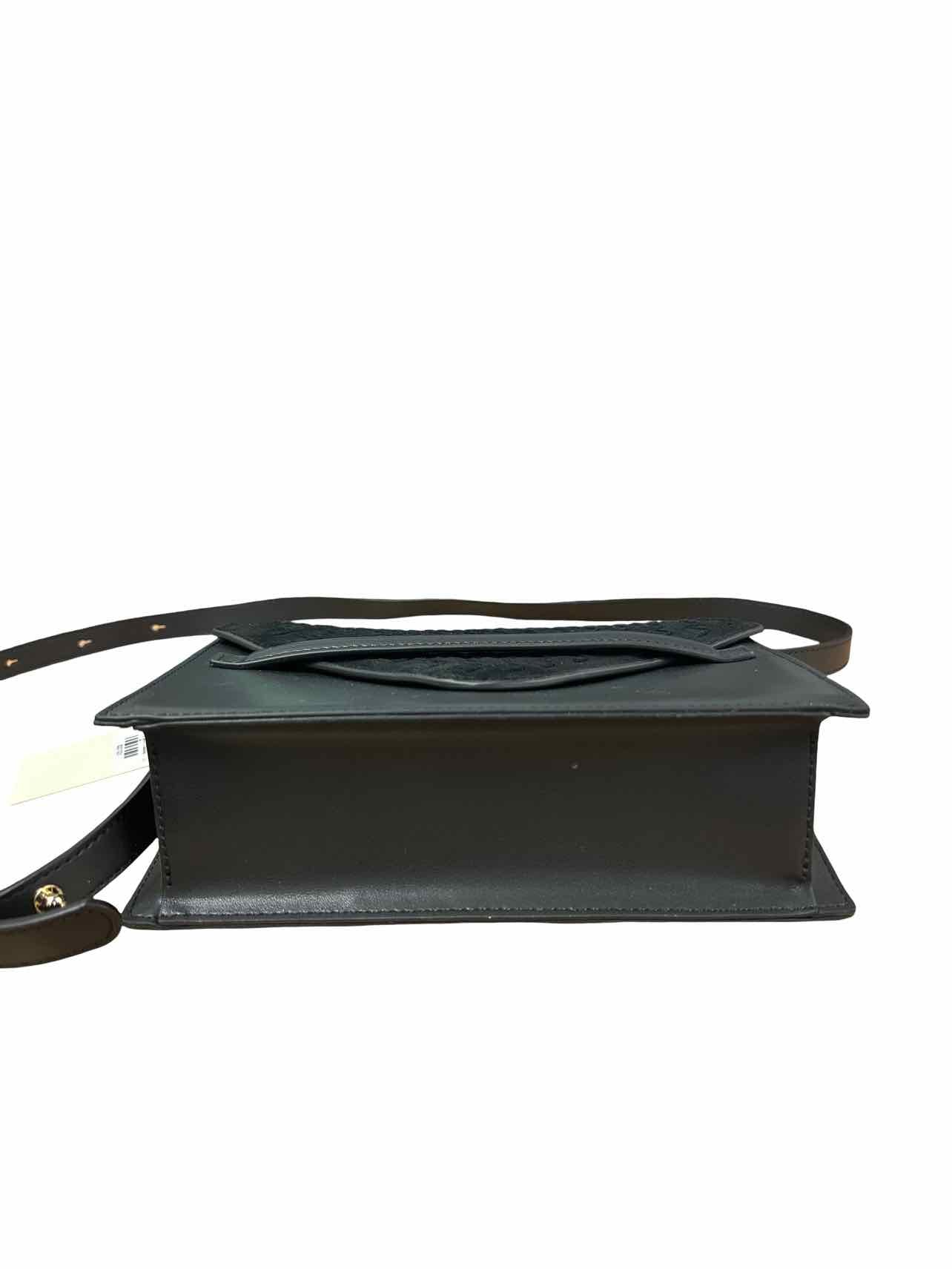 TUCKERNUCK  NWT STEVIE LEATHER WOVEN SUEDE FLAP CROSSBODY