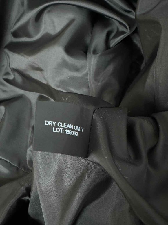 ANN KLEIN NWT! WOOL LADY BLACK PEACOAT SIZE XLP
