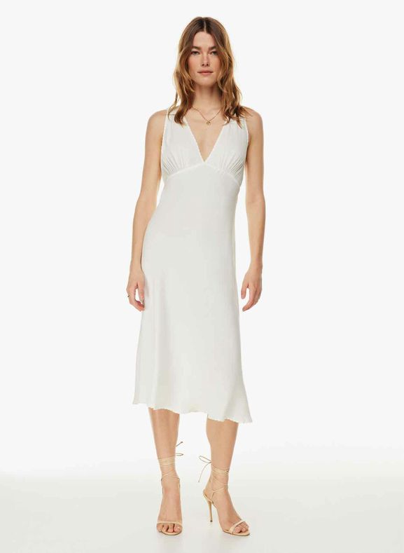 ARITZIA WILFRED SECRET SLIP MIDI DRESS SIZE: M