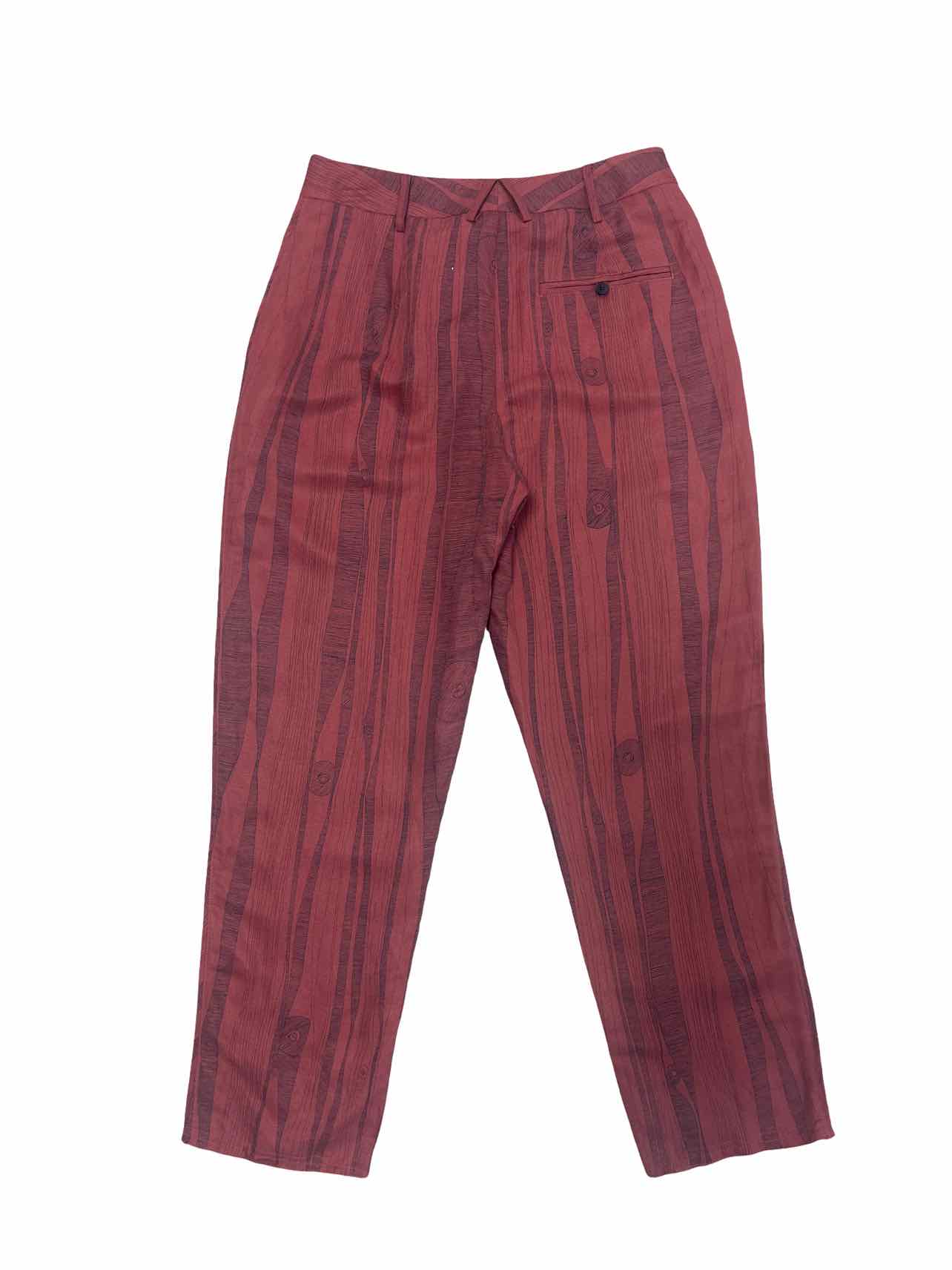 RAQUEL ALLEGRA NAROBI COTTON PANT SILK TOP SET GARMENTORY SIZE: 00