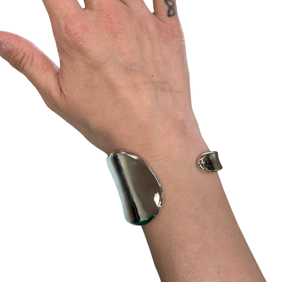 NEW ROBERT LEE MORRIS 925 ASYMMETRICAL GAMMA CUFF BRACELET