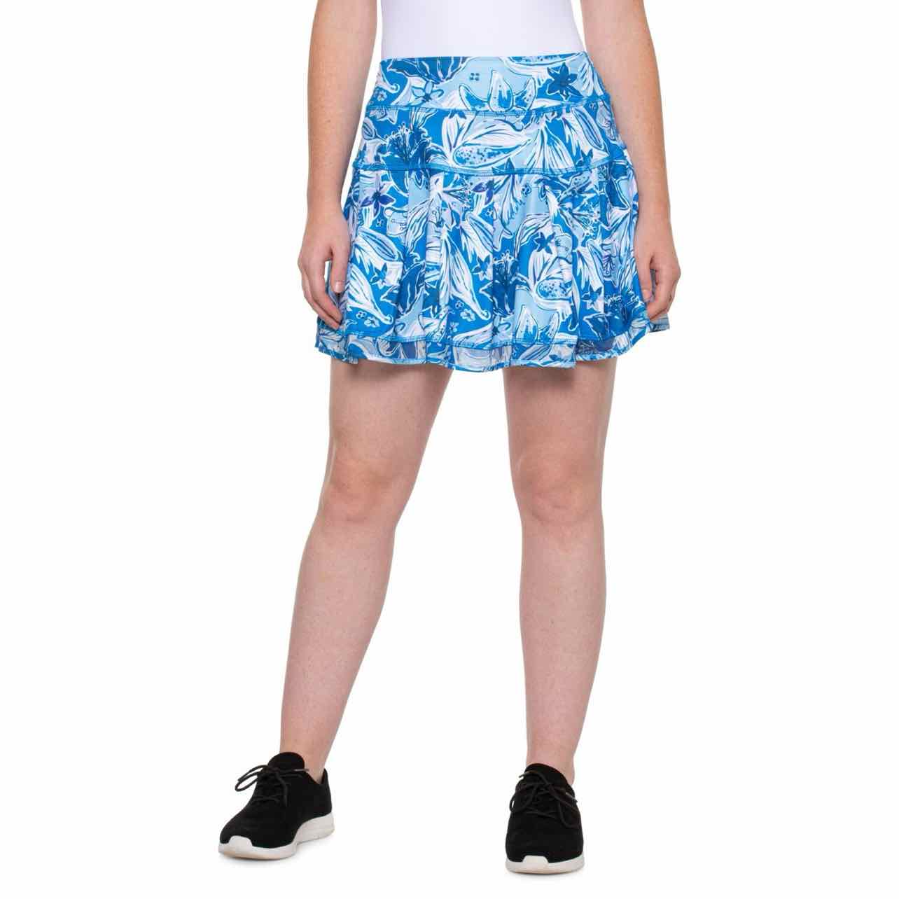 LILLY PULITZER LUXLETIC CALYPSO COAST ANNORA SKORT SIZE: M