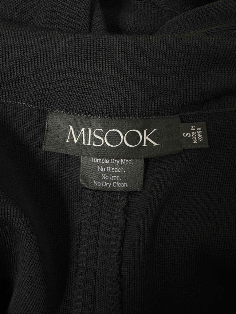 MISOOK BLACK WIDE LEG KNIT PANT SIZE S