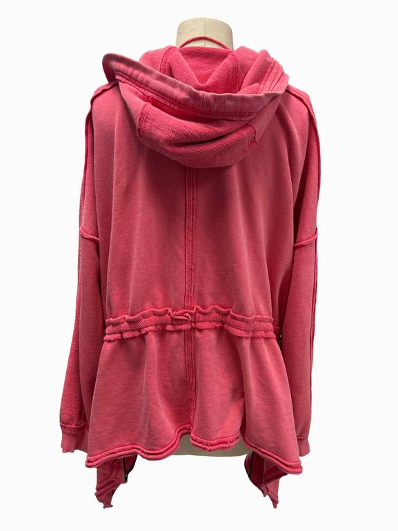 FREE PEOPLE EMILIA OVERSIZED JACKET SIZE: S