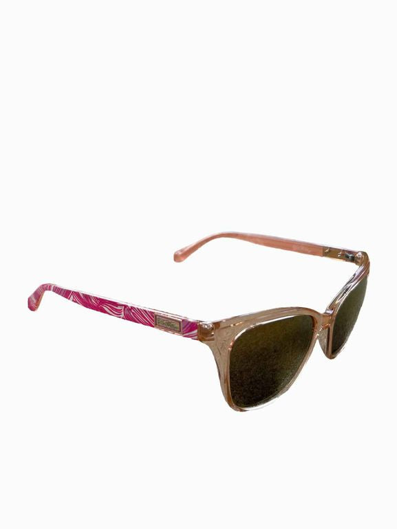 LILLY PULITZER RYLEE POLARISED SUNGLASSES PINK