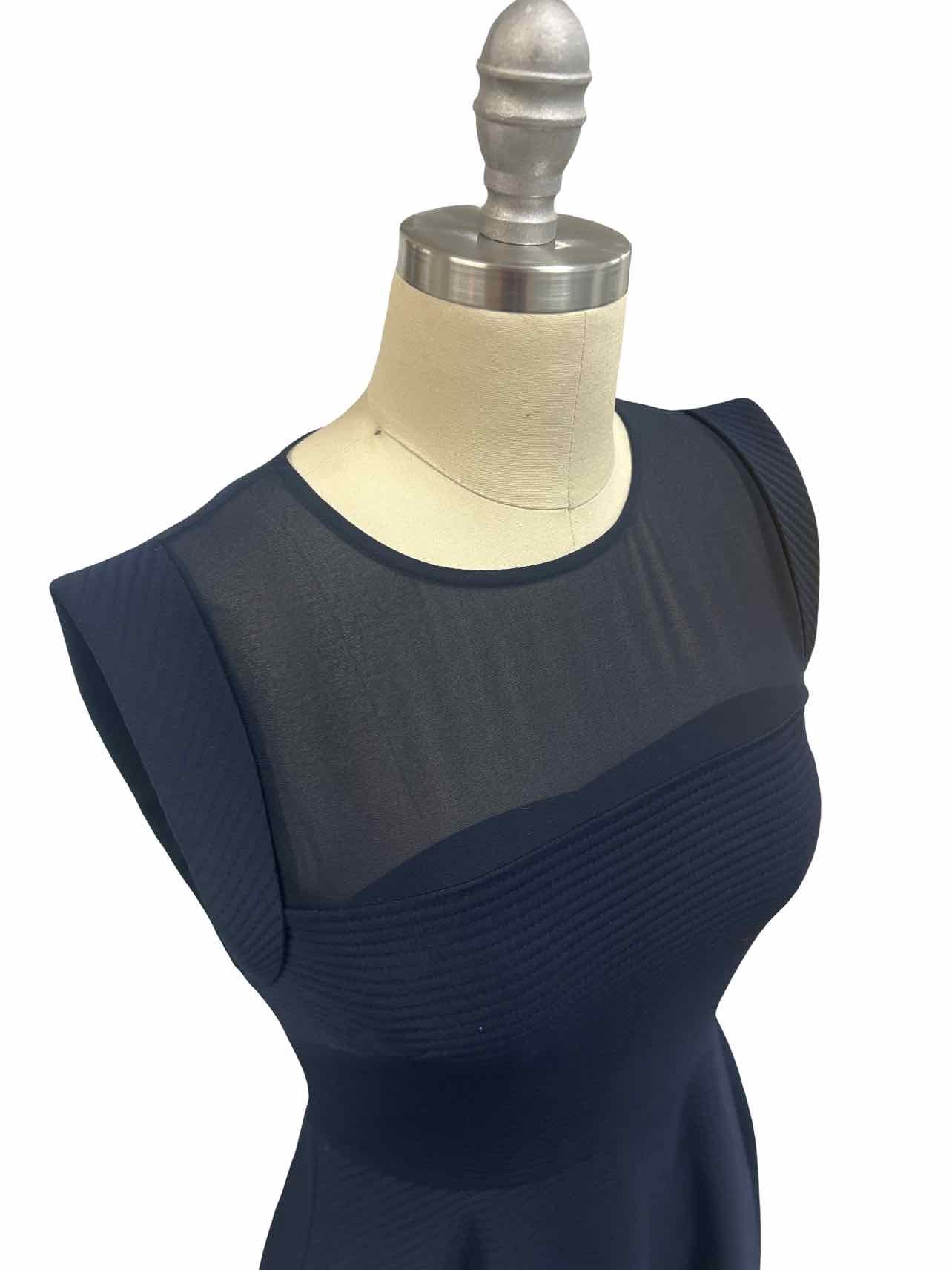 HOBBS GILLIAN RIBBED DRESS SIZE: 4