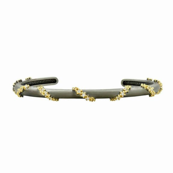 FREIDA ROTHMAN Size BRACELET GUNMETAL WJEW-04