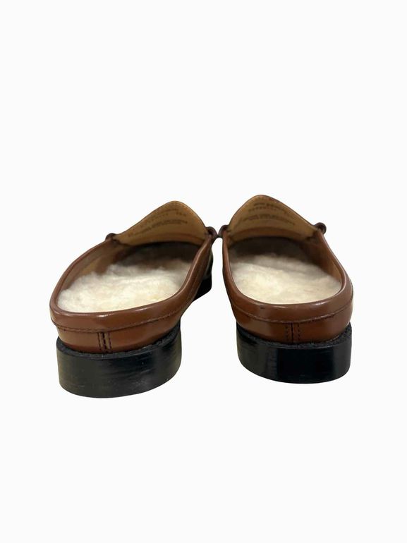 WEEJUNS GH BASS WEEJUNS LIANNA SHEARLING MULE SIZE: 9.5