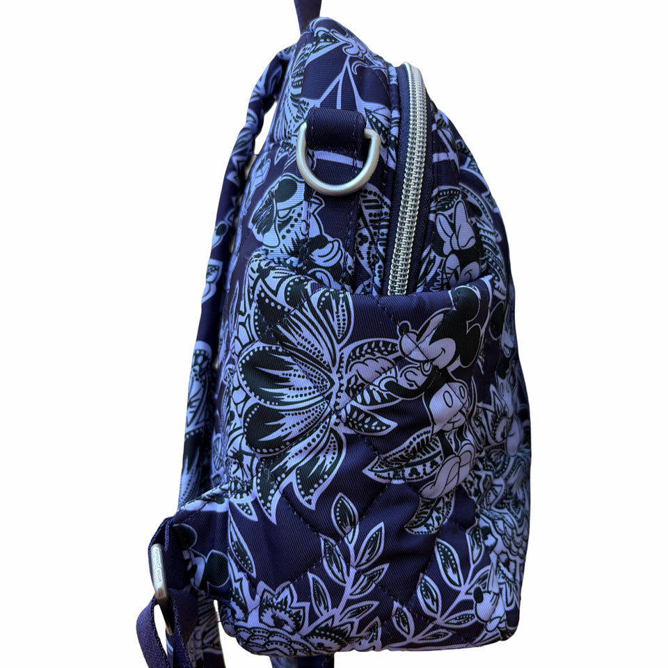VERA BRADLEY DISNEY CONVERTIBLE SMALL BACKPACK IN PERFORMANCE TWILL
