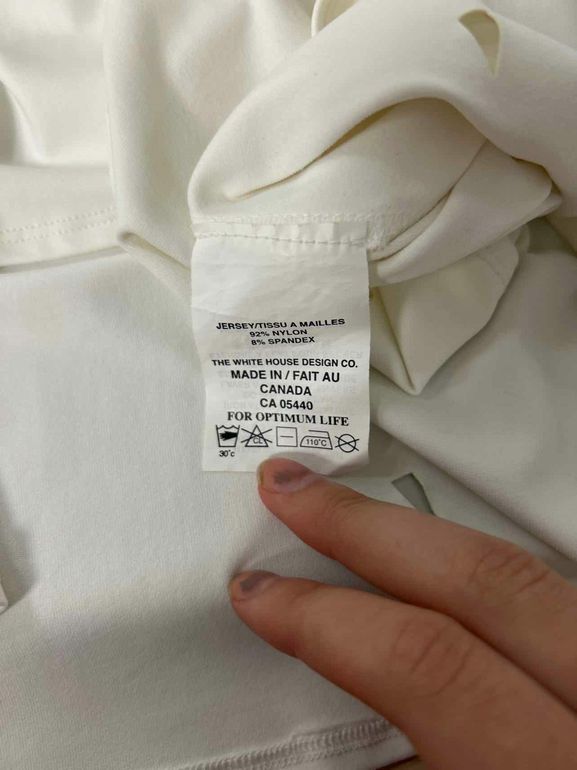 SYMPLI LASERCUT DRAPED SLVLS TOPPER SIZE: 4