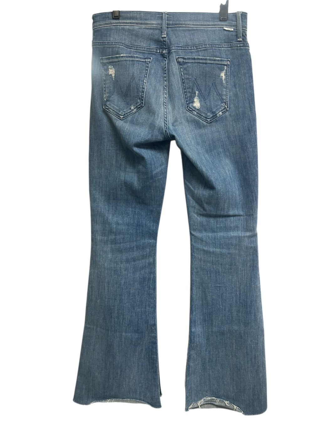 MOTHER THE WEEKENDER FRAY GRAFITT GIRL BOOTCUT JEANS SIZE 28