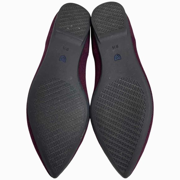 ROTHY'S THE POINT WIDE SIZE PLUM FLAT SIZE 9.5W