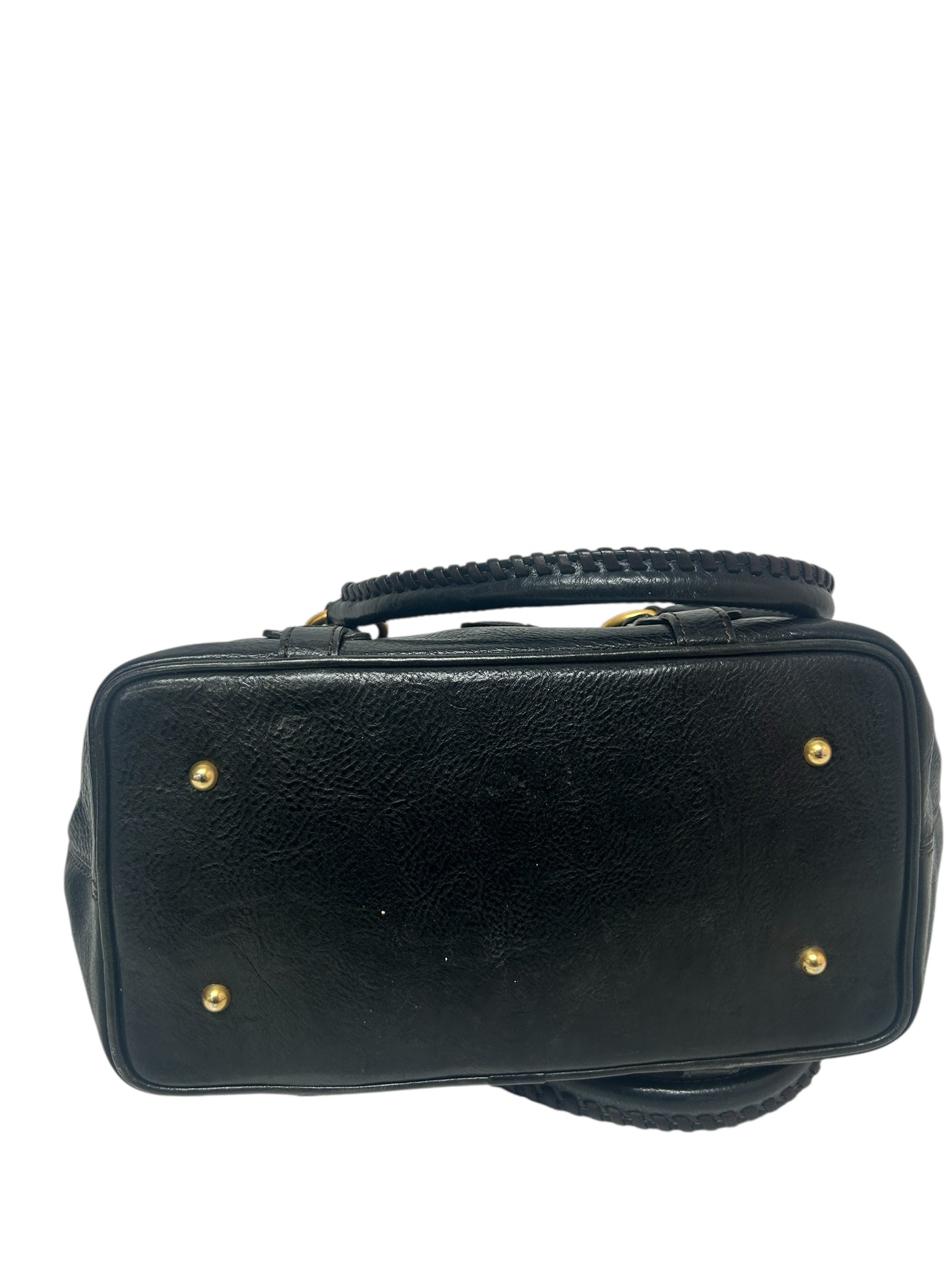 DOONEY FLORENTINE MITCHELL BAG BLACK LEATHER SHOULDER BAG