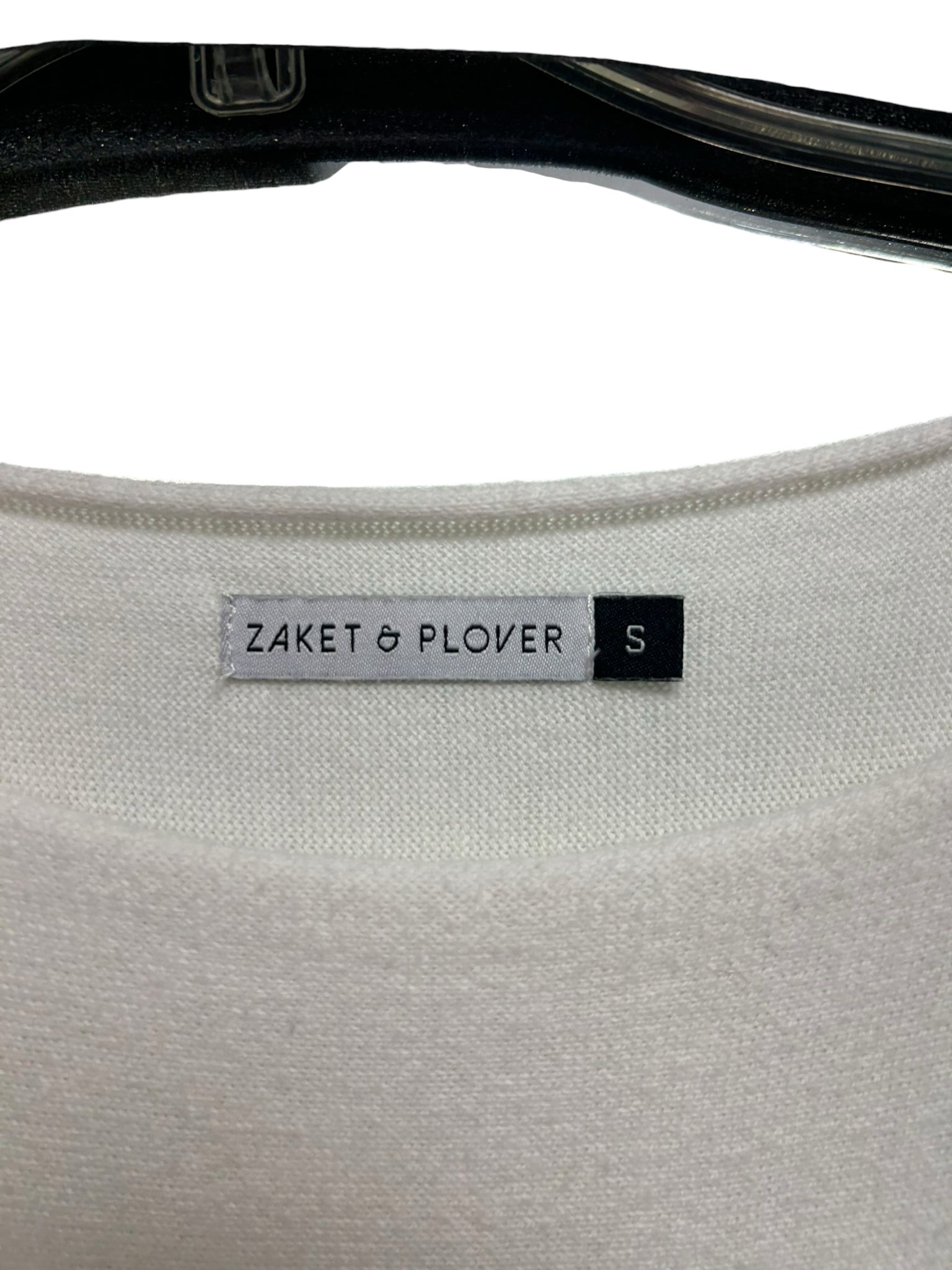 ZAKET AND PLOVER RAINBOW KNIT CASHMERE COTTON SWEATER SIZE SMALL