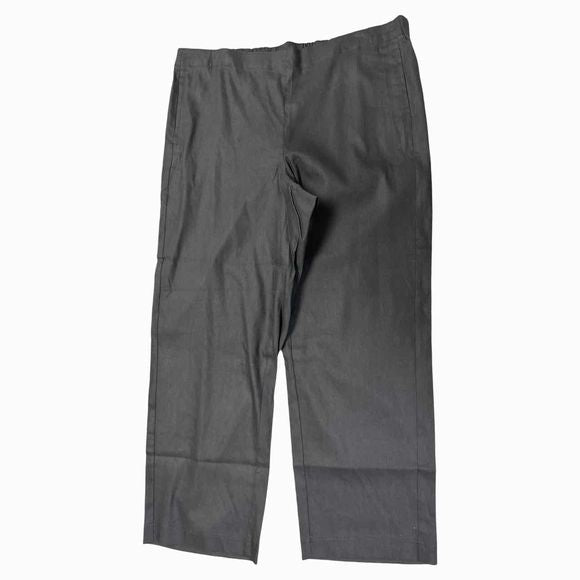 JJILL NWT! PULL ON LINEN BLACK PANT SIZE 22