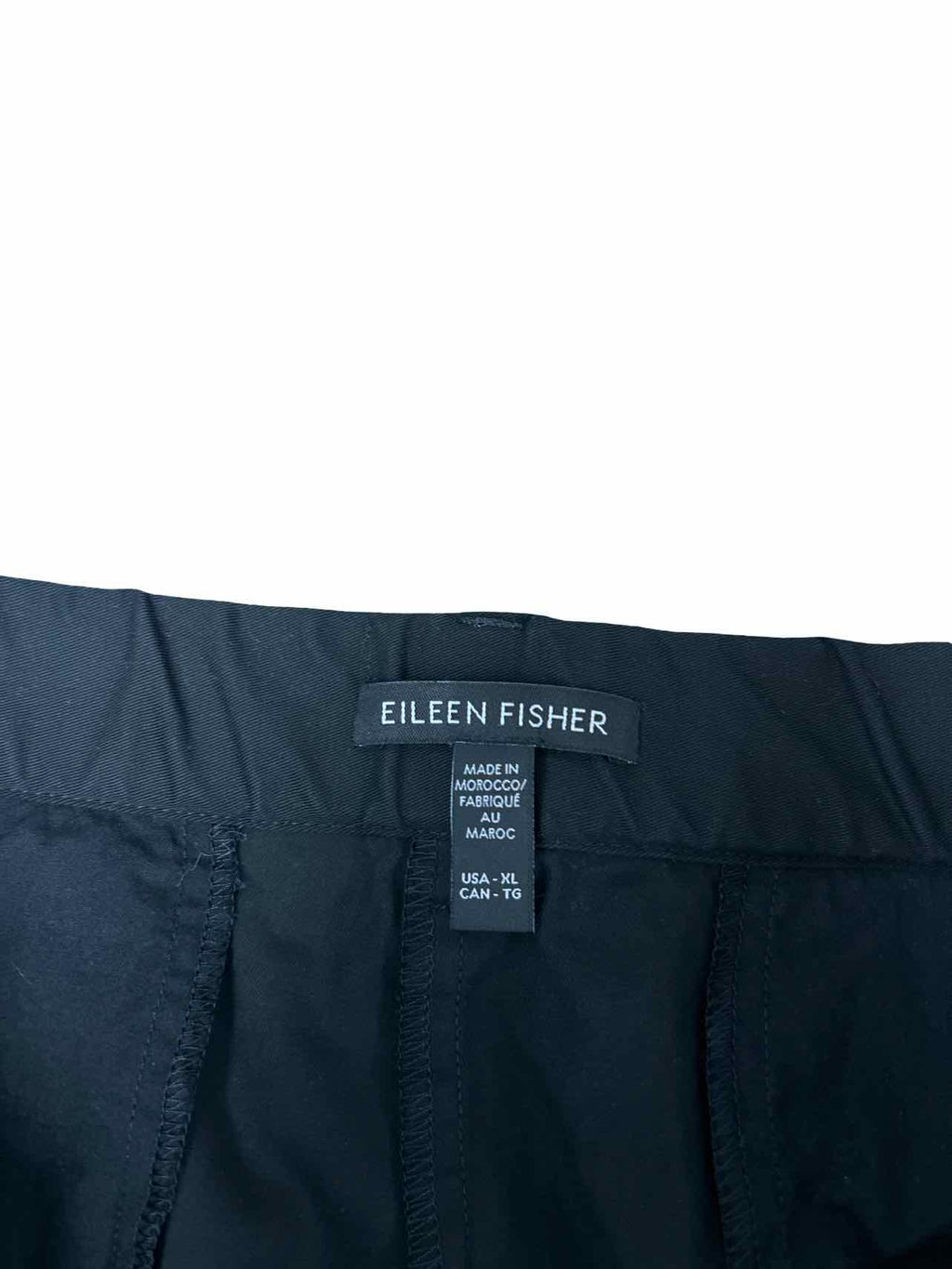 EILEEN FISHER STRAIGHT LEG PANT SIZE: XL