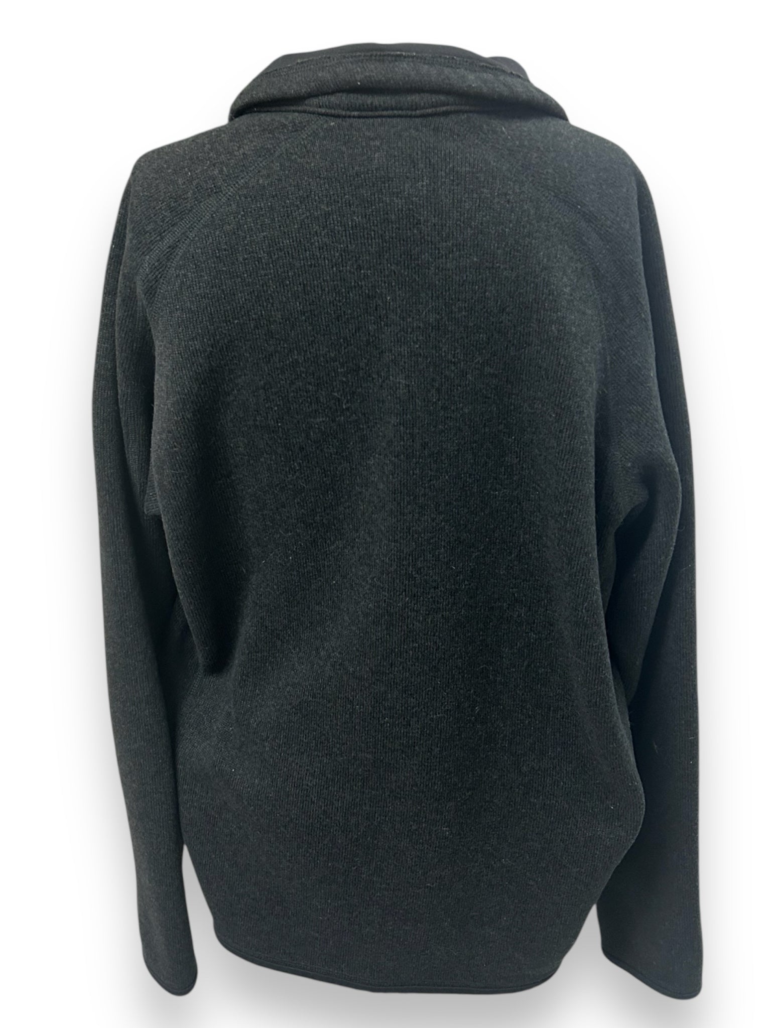 MEN'S PATAGONIA BLACK BETTER SWEATER FULL ZIP FLEECE JACKET SIZE LARGE
