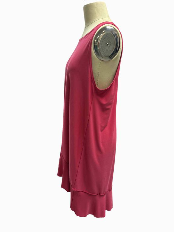 SYMPLI SLEEVELESS TIERED DRESS SIZE: 14