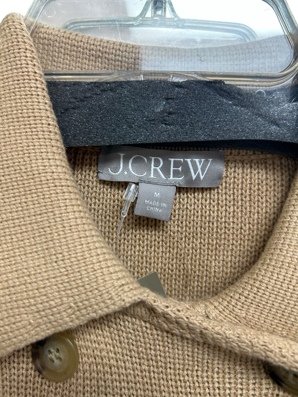 NWT JCREW MARIELLE CROPPED CARDIGAN CARMEL KNIT SIZE MEDIUM