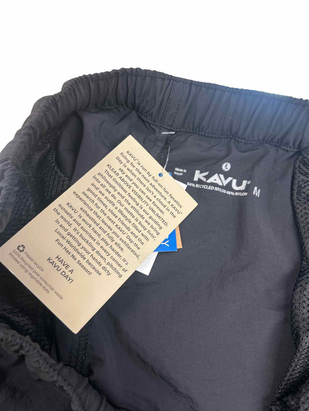 KAVU NWT ELLE QUICK DRY SHORTS SIZE: M