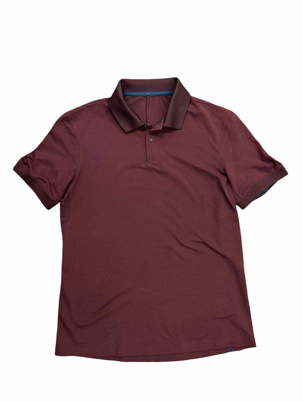LULULEMON TECH PIQUE POLO OBSIDIAN SIZE: M