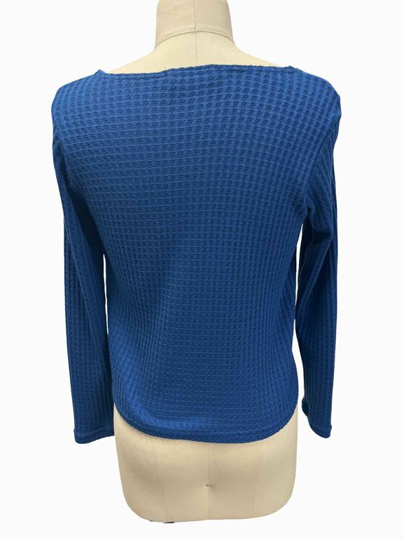 SYMPLI LONGSLEEVE WAFFLE SIZE: 4