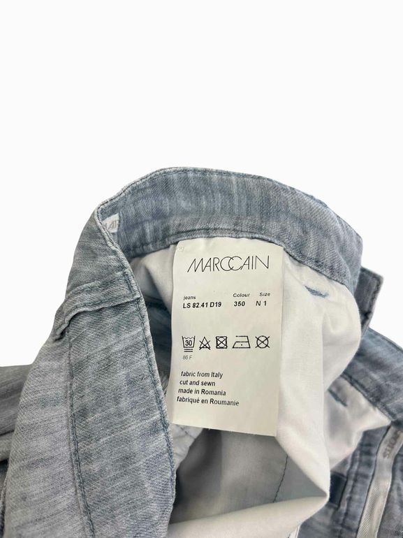 MARCCAIN  RELAXED LEG TROUSER SIZE N1 SIZE: XS