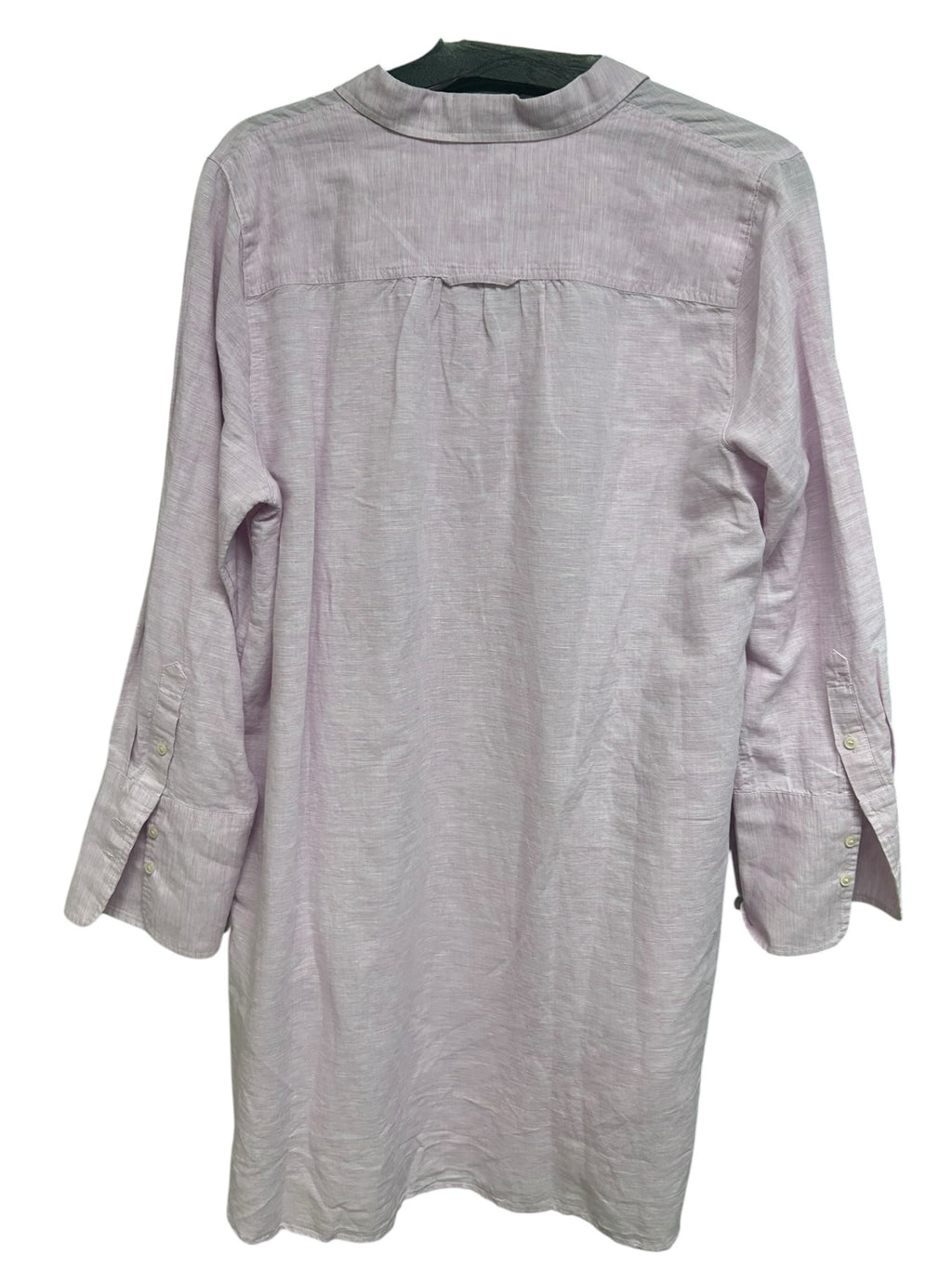 JCREW BEACH LIGHT PINK LINEN COTTON SHIRT DRESS SIZE XXL