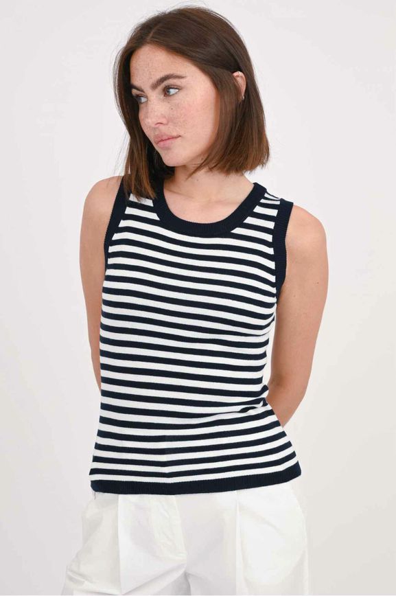 ANTHROPOLOGIE JUMPER 1234 SLEEVELESS KNIT TOP SIZE: XS