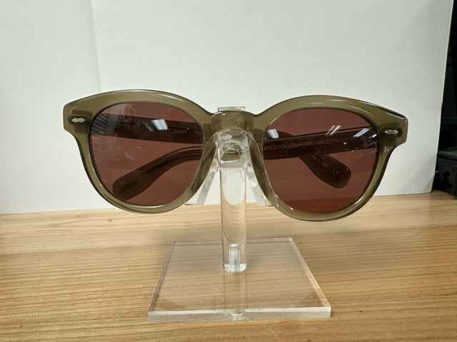 OLIVER PEOPLES CARY GRANT OV5413 DUSTY OLIVE ROSEWOOD SUNGLASSES